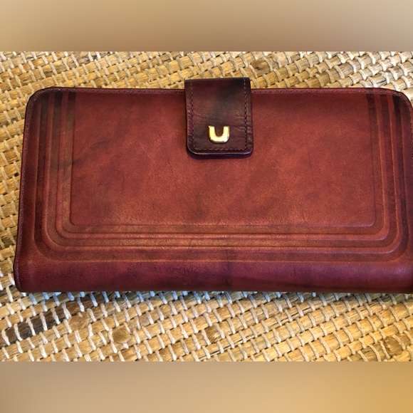 Portefeuille Femme En Cuir Véritable Baronet - Neuf Avec Défauts, Couleur Beige, Bifold